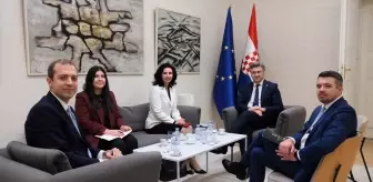 Hırvatistan Başbakanı Plenkovic Türkiye'nin Büyükelçisini Kabul Etti