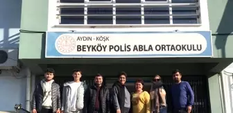 Köşk Mesleki ve Teknik Anadolu Lisesi Öğrencileri, Ortaokulun Duvarlarını Renklendirdi