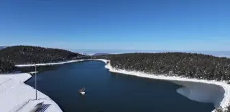 Topuk Yaylası Kış Beyazına Büründü