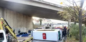 Trabzon'da Üç Araçla Trafik Kazası: Bir Yaralı