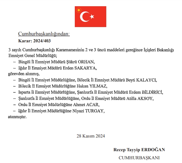 Yeni Bingöl İl Emniyet Müdürü kim oldu? Bingöl İl Emniyet Müdürü Beyti Kalaycı kimdir?
