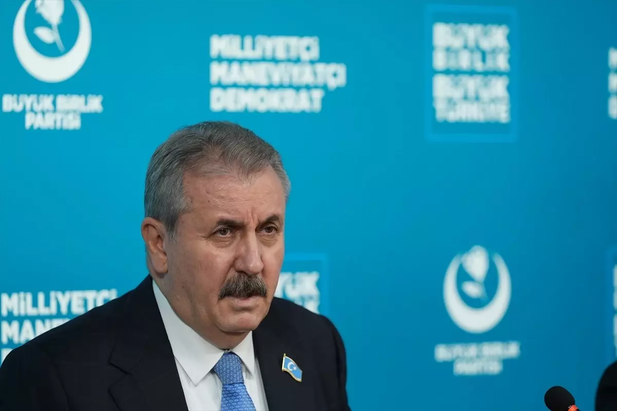 Destici: Terörle Müzakere Olmaz, Mücadele Edilir