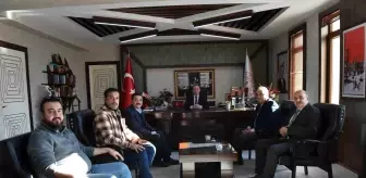 Erzurum Esnafı, Milli Eğitim Müdürü ile Sorunlarını Görüştü