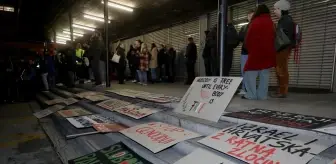 Zagreb'de Filistin İçin Protesto Gösterisi