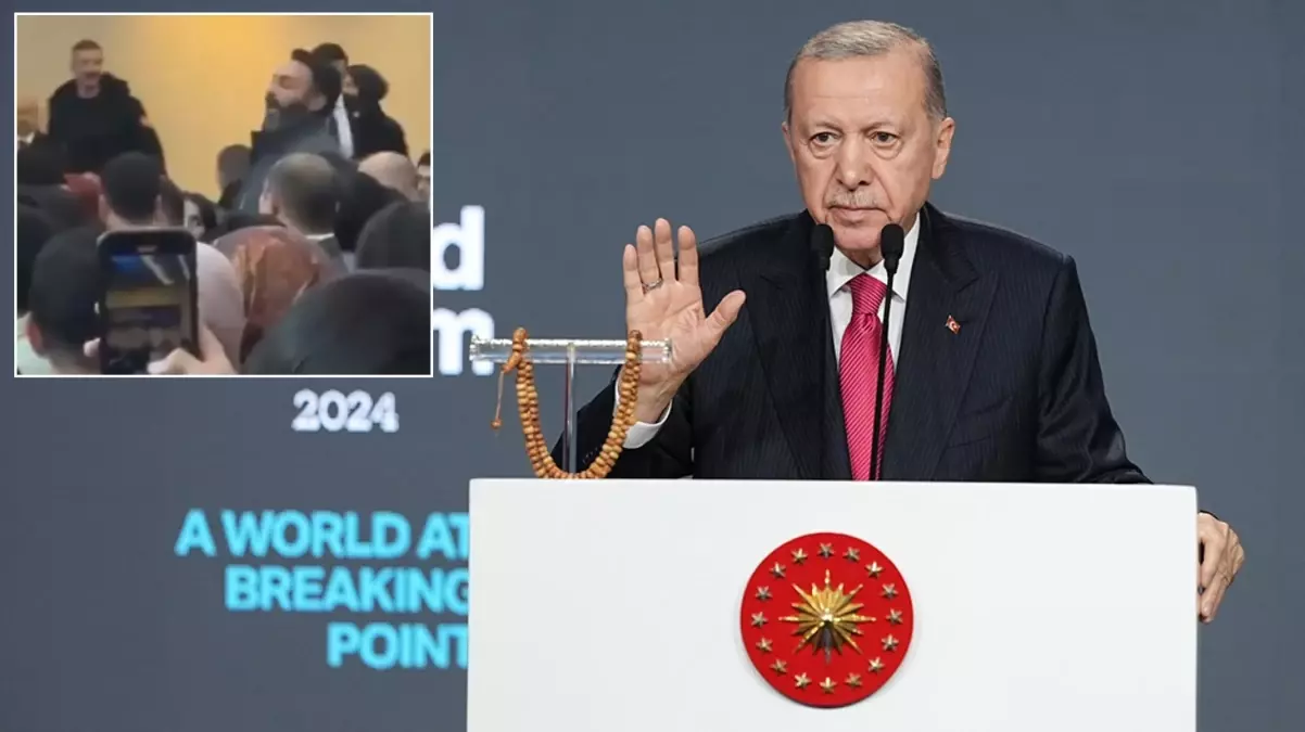 TRT World Forum'da protestoda bulunan 9 kişiye gözaltı