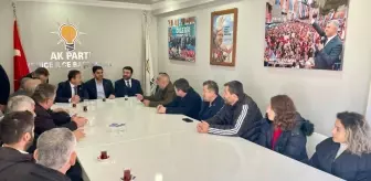 AK Parti Heyeti Yenice'de Esnaf ve Partililerle Bir Araya Geldi