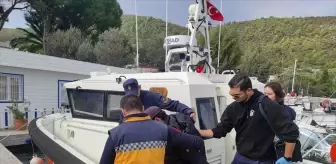 Bodrum Açıklarında Balıkçı Teknesinde Rahatsızlanan Kişi Tahliye Edildi