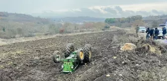 Çanakkale'de Devrilen Traktörün Sürücüsü Hayatını Kaybetti