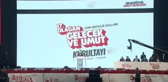 CHP 17'nci Gençlik Kolları Kurultayı... Cem Aydın: 'Zorbaların Devrine Son Verip Halkın İktidarını Kuracağız'