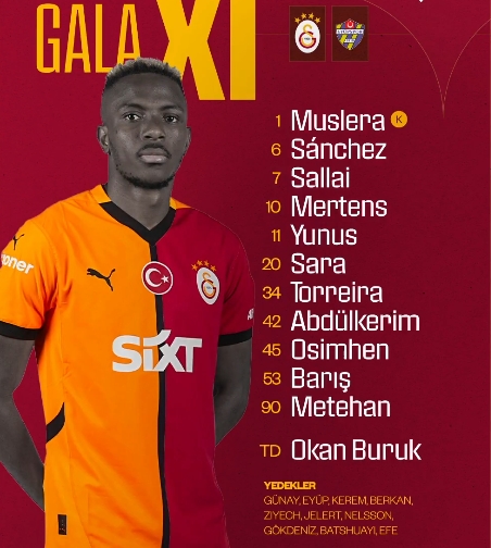 GALATASARAY EYÜPSPOR maç özeti ve golleri izle! (VİDEO) GS Eyüp maçı özeti! Golleri kim attı, maç kaç kaç bitti?