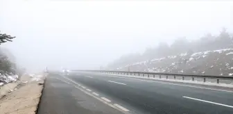 Kastamonu'da Sis Nedeniyle Görüş Mesafesi Düştü