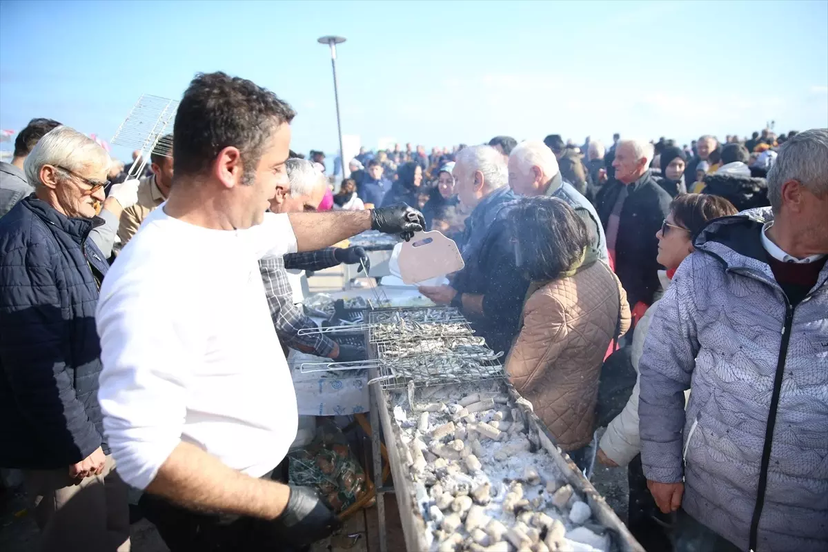 Ordu'da 5. Hamsi Festivali: 10 Ton Hamsi İkram Edildi
