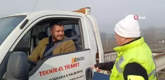 Kış Lastiği Uygulamasında İlk Ceza Kesildi