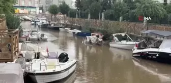 Marmaris'te Sağanak Yağışlar Balıkçı Teknesini Suya Gömdü