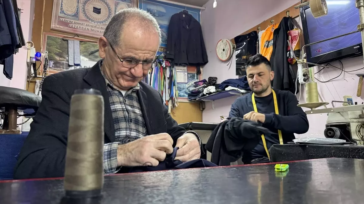 Çaycuma'da Baba-Oğul Terzilik Geleneği