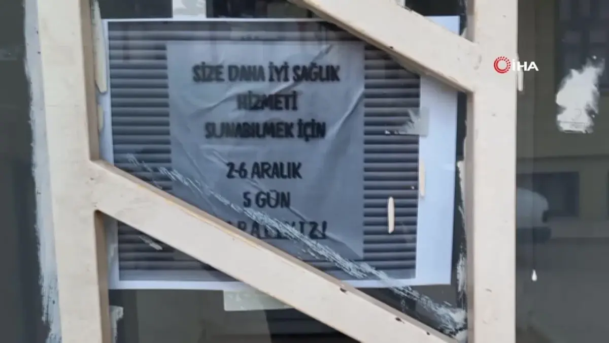 Edirne'de Aile Hekimleri İş Bıraktı, Hastalar Zor Durumda Kaldı
