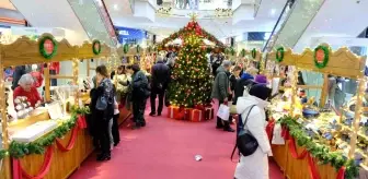 Kadınların özgün tasarımlarıyla açılan 'Mutlu Yıllar Tasarım Pazarı' ilgi odağı oldu