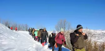 GÜDAK'tan Kar Üzerinde Unutulmaz Doğa Yürüyüşü