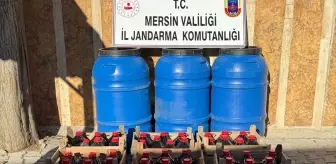 Mersin'de 2 Bin 115 Litre Sahte İçki Ele Geçirildi