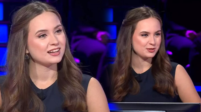 Surprise contestant on Millionaire! Observant viewers immediately recognized who she is