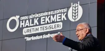 Ordu'da Halk Ekmek Fabrikası Üretime Geçti