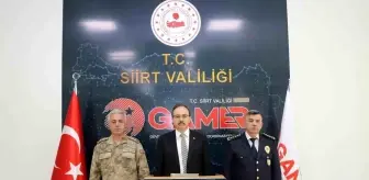 Siirt'te Güvenlik ve Asayiş Toplantısı Gerçekleştirildi