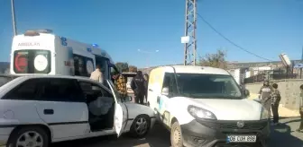 Yavuzeli'nde trafik kazası: 1 yaralı