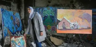 Filistinli Sanatçı Meysa Yusuf'un Yıkım Ortasında Sanat Mücadelesi