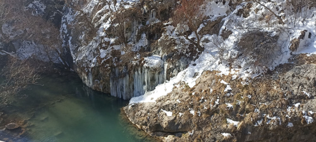 Those who saw the giant icicles in Sivas were astonished