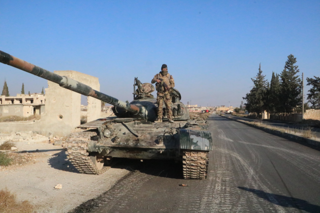 The Syrian National Army is Transporting Tanks from the Assad Regime to Its Headquarters