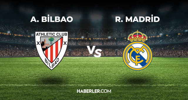 Athletic Bilbao Real Madrid CANLI izle! (ŞİFRESİZ) Athletic Bilbao Real Madrid maçı hangi kanalda, canlı yayın nerede ve nasıl izlenir?