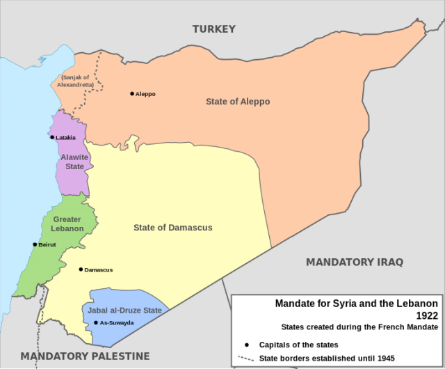 The map prepared by the French 102 years ago has come back to the ...