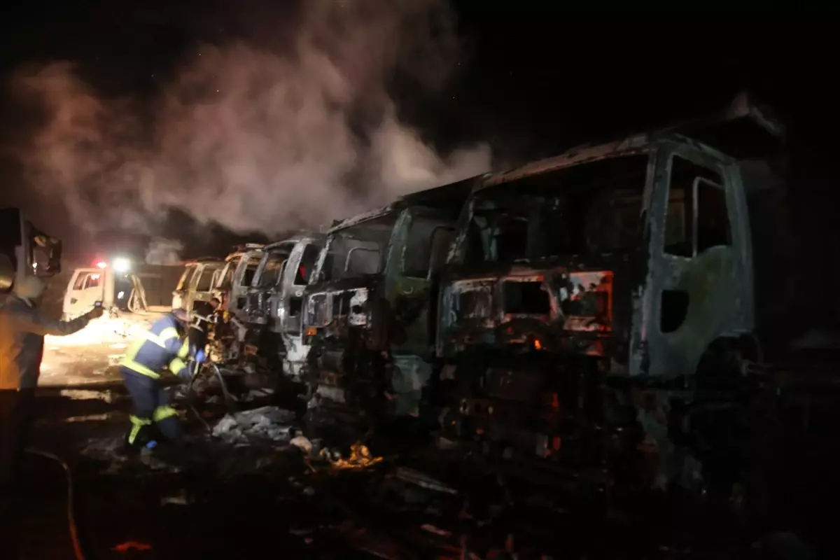 Tokat'ta Yangın: Taş Ocağındaki Asfalt Eritme Bölümünde Çıktı