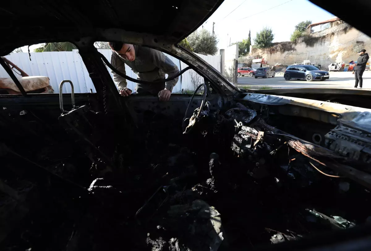 İsrailli Yerleşimcilerin Nablus'taki Saldırıları