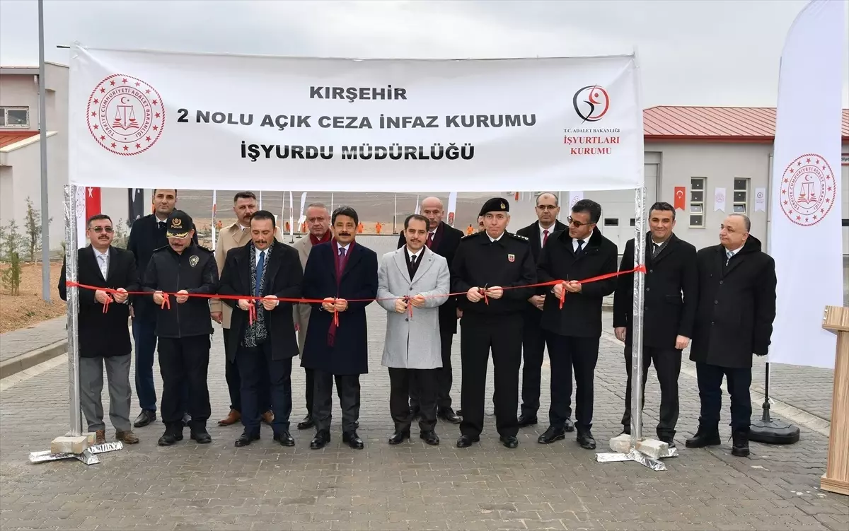 Kırşehir Ceza İnfaz Kurumu'nda Üretim Atölyeleri Açıldı