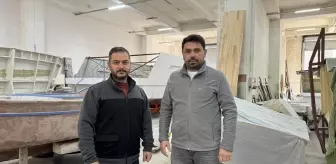 Trabzon'da Genç Girişimcilerden Fiberglass Yat Üretimi