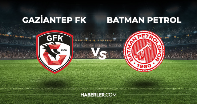 Gaziantep FK Batman Petrol CANLI izle! (ŞİFRESİZ) Gaziantep FK Batman Petrol maçı hangi kanalda, canlı yayın nerede ve nasıl izlenir? Gaziantep FK Batman Petrol CANLI izle! (ŞİFRESİZ) Gaziantep FK Batman Petrol maçı hangi kanalda, canlı yayın nerede ve nasıl izlenir?