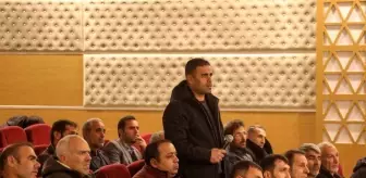 Genç'te hak sahibi vatandaşlar için toplantı düzenlendi