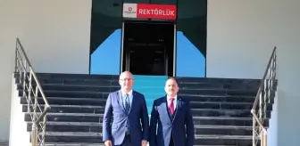 İskenderun Kaymakamı, İSTE Rektörü'nü Ziyaret Etti