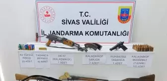 Sivas'ta Silah Kaçakçılığı Operasyonu: 3 Şüpheli Yakalandı