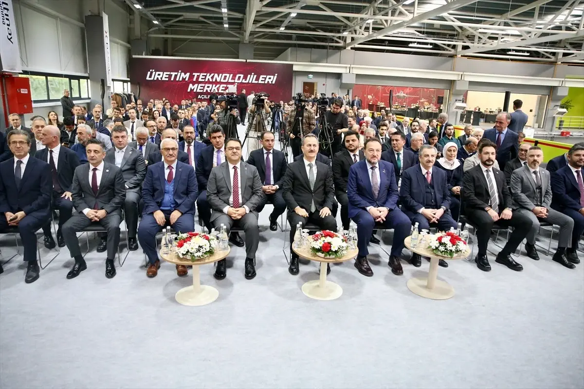 Savunma Sanayii Başkanı Görgün, Kocaeli'de üretim teknolojileri merkezi açılışında konuştu Açıklaması