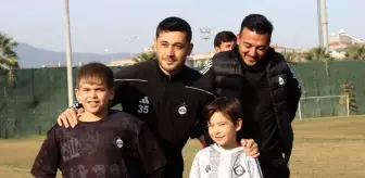 Altay, Minik Taraftar Kuzey'i Tesislerinde Ağırladı