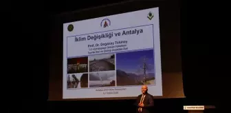 Antalya'da İklim Krizi İçin Farkındalık Çalıştayı Düzenlendi