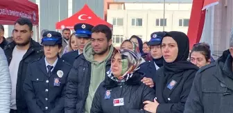 Kocaeli'de Kalp Yetmezliği Nedeniyle Hayatını Kaybeden Polis Memuruna Tören Düzenlendi