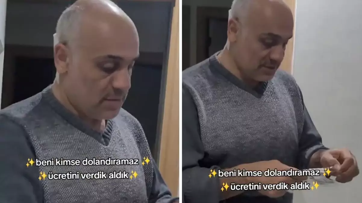 İnternetten 100 liraya matkap alan adam paketten çıkanı görünce kendini böyle teselli etti