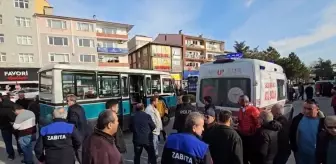 Safranbolu'da Minibüs Çarpması: Bir Yaya Yaralandı