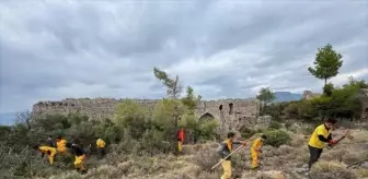 Softa Kalesi'nde Çevre Temizliği Yapıldı