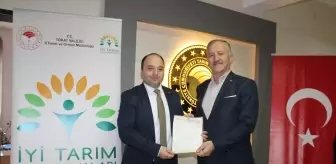 Tokat'ta İyi Tarım Uygulamaları Sertifikası Dağıtıldı