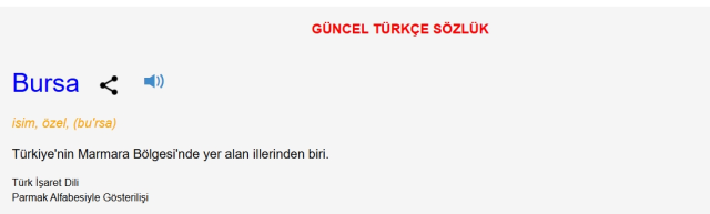 Sivas TDK sözlükte geçiyor mu?