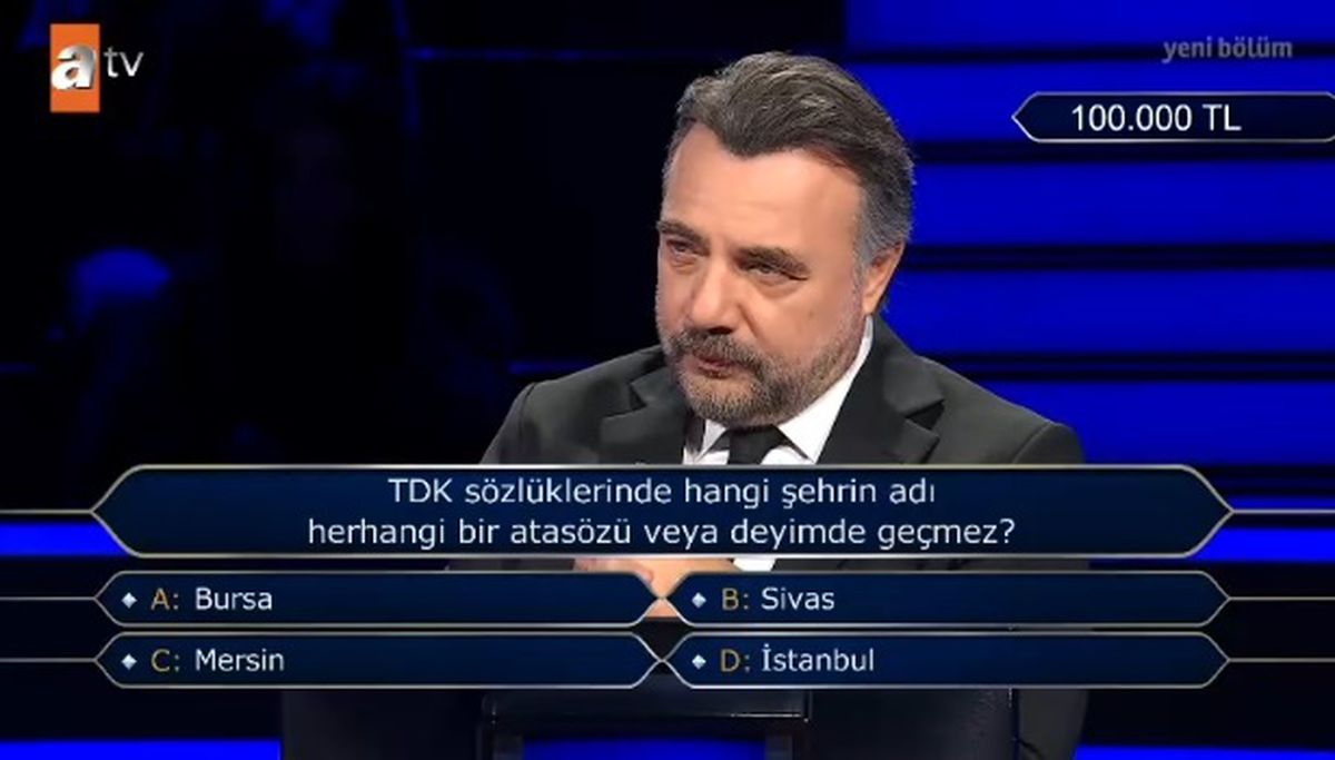 TDK sözlüklerinde hangi şehrin adı herhangi bir atasözü veya deyimde geçmez?